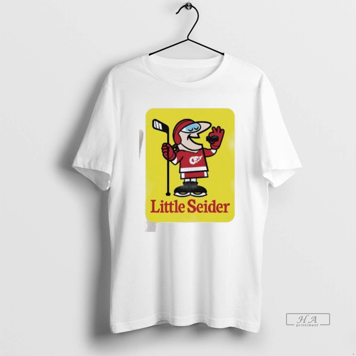Official Little Seider Detroit Red Wings Cartoon