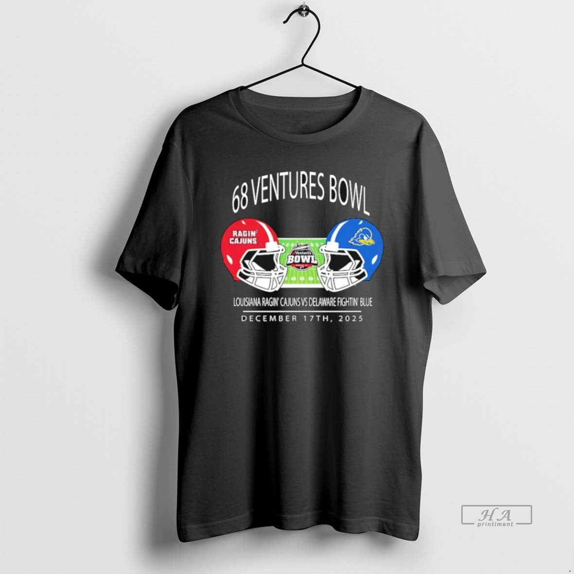 Official Louisiana Ragin Cajuns Football Vs Delaware Fightin Blue Hens Football 68 Ventures Bowl At