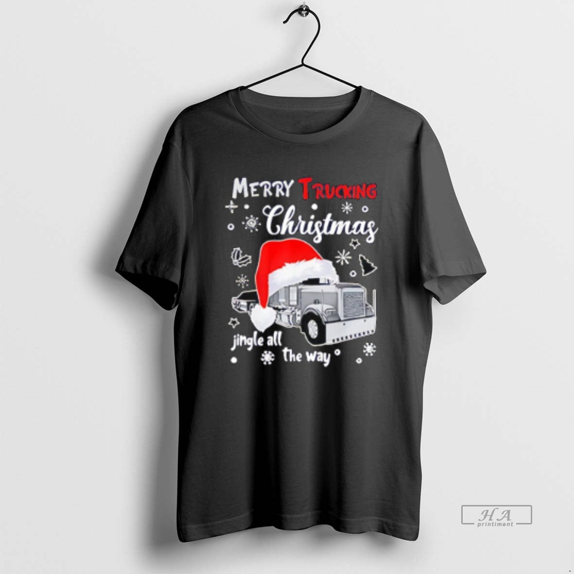 Official Merry Trucking Christmas Jingle All The Way