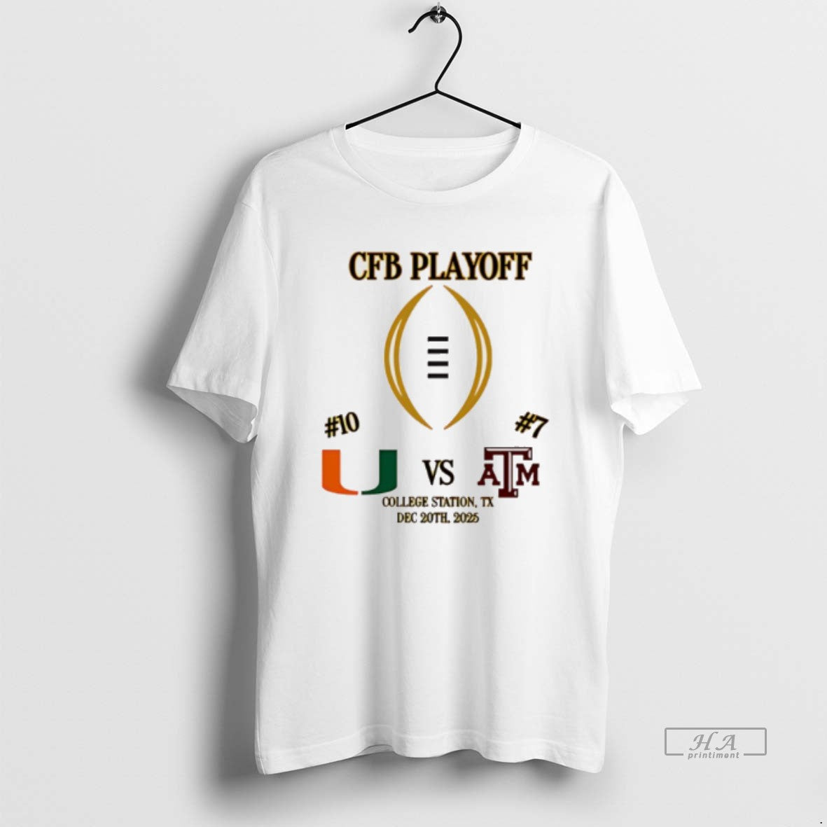 Official Miami Vs Texas Am 2025 Cfp First Rd Playoff Game 2
