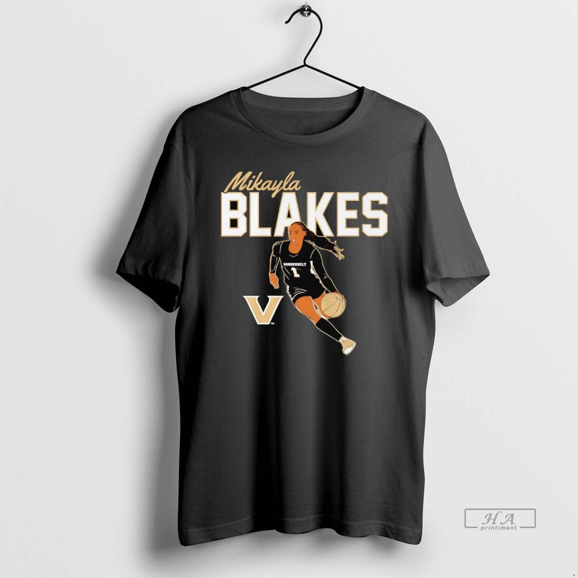 Official Mikayla Blakes Dribble Vanderbilt Commodores