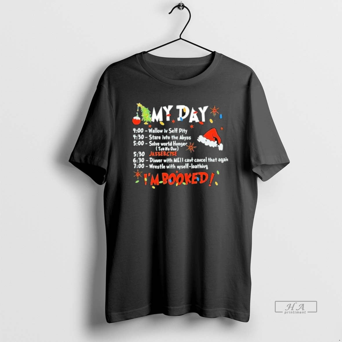 Official My Day Im Booked Christmas
