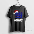 Official New York Giants 2025 Santa Hat Logo Football Christmas