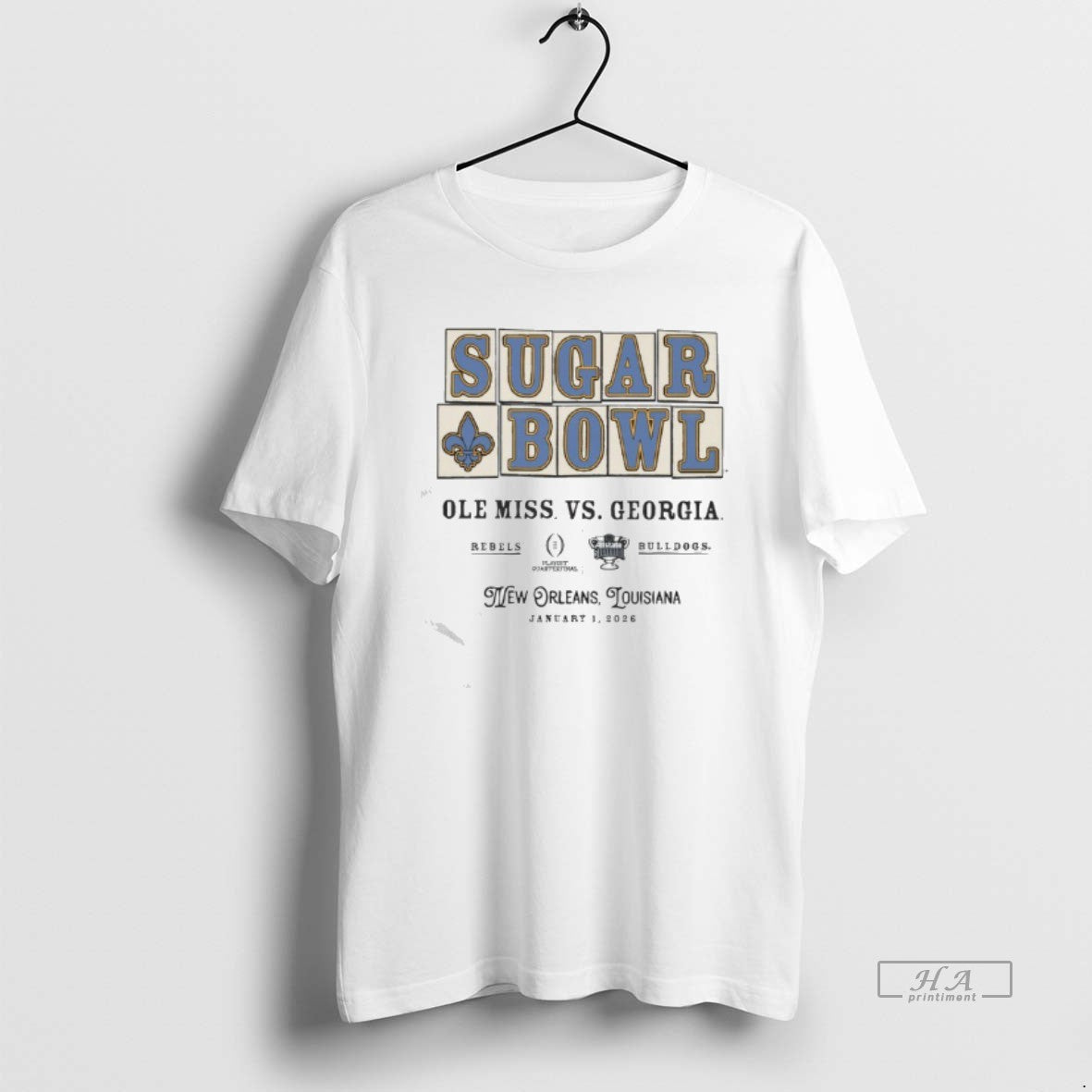 Official Ole Miss Vs Georgia 2026 Allstate Sugar Bowl