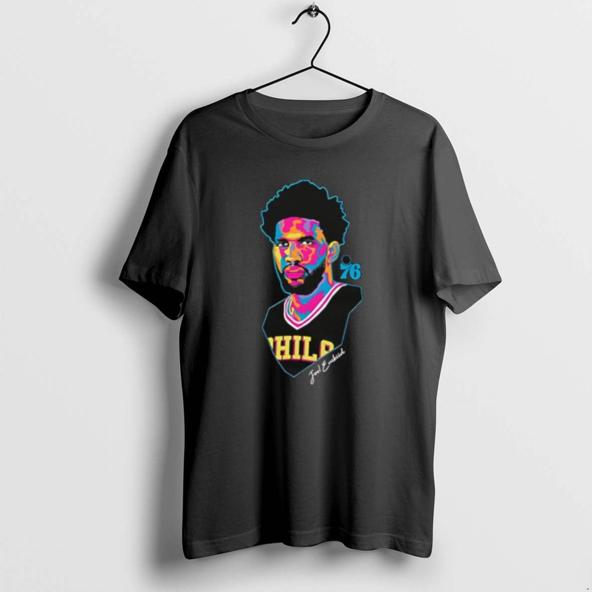 Official Philadelphia 76ers Joel Embiid Artist Design