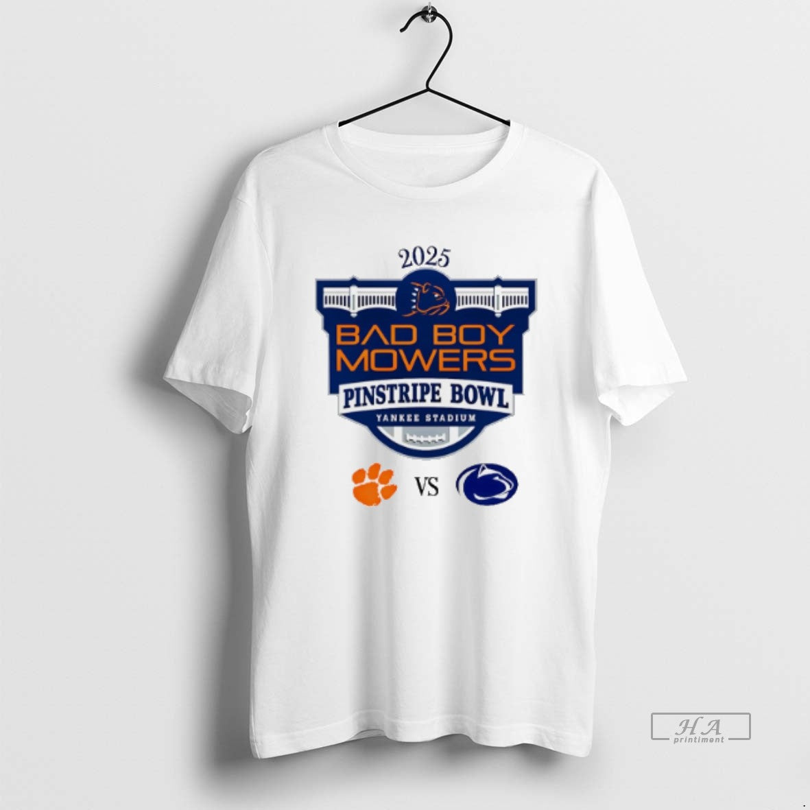 Official Pinstripe Bowl 2025 Penn State Vs Clemson