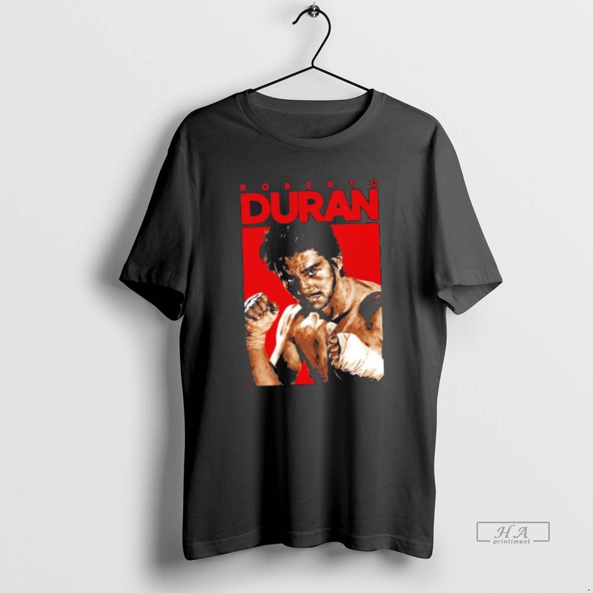 Official Roberto Duran Boxing Graphic Vintage