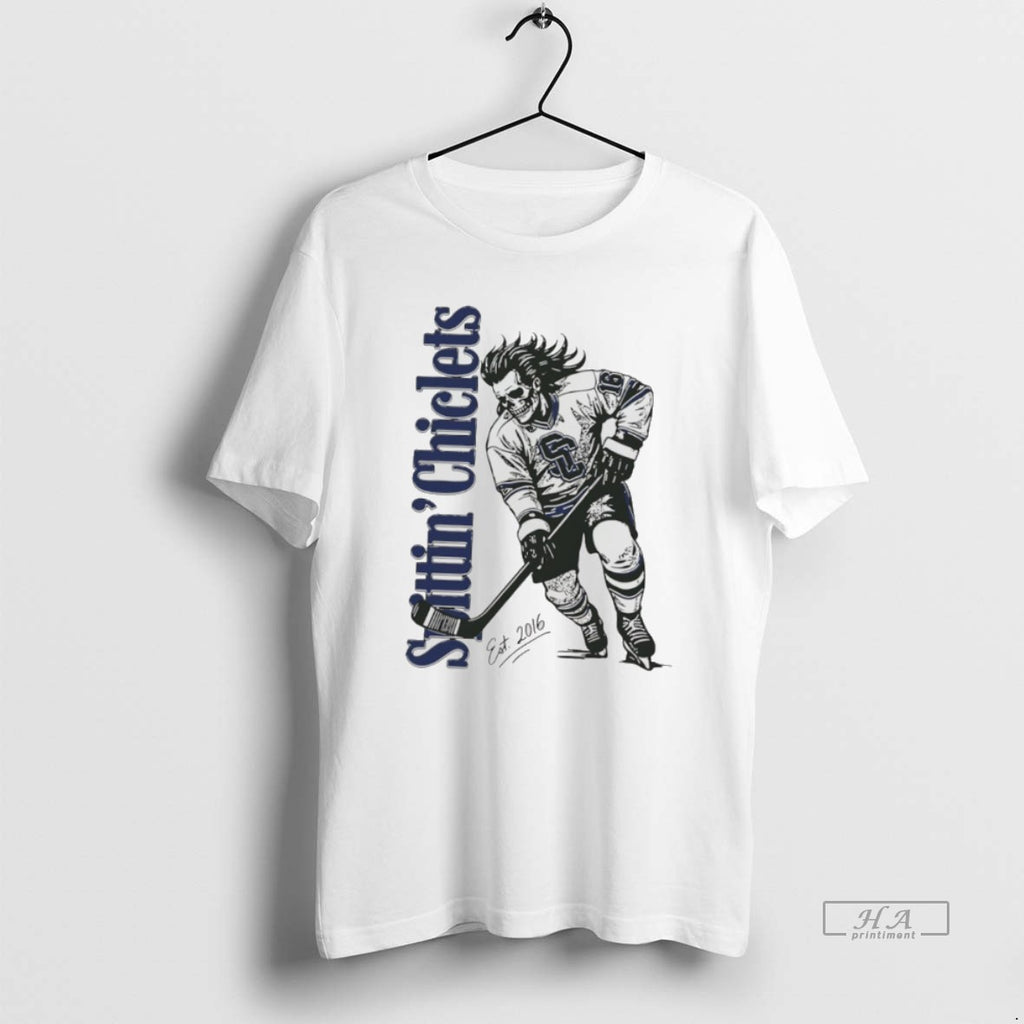 Official Spittin Chiclets Skullet Vertical Hockey
