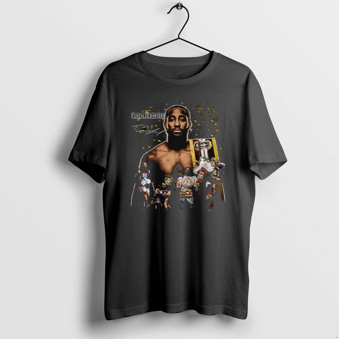 Official Terence Crawford Bud Pound 4 Pound Choice Of Champions Graphic Signature