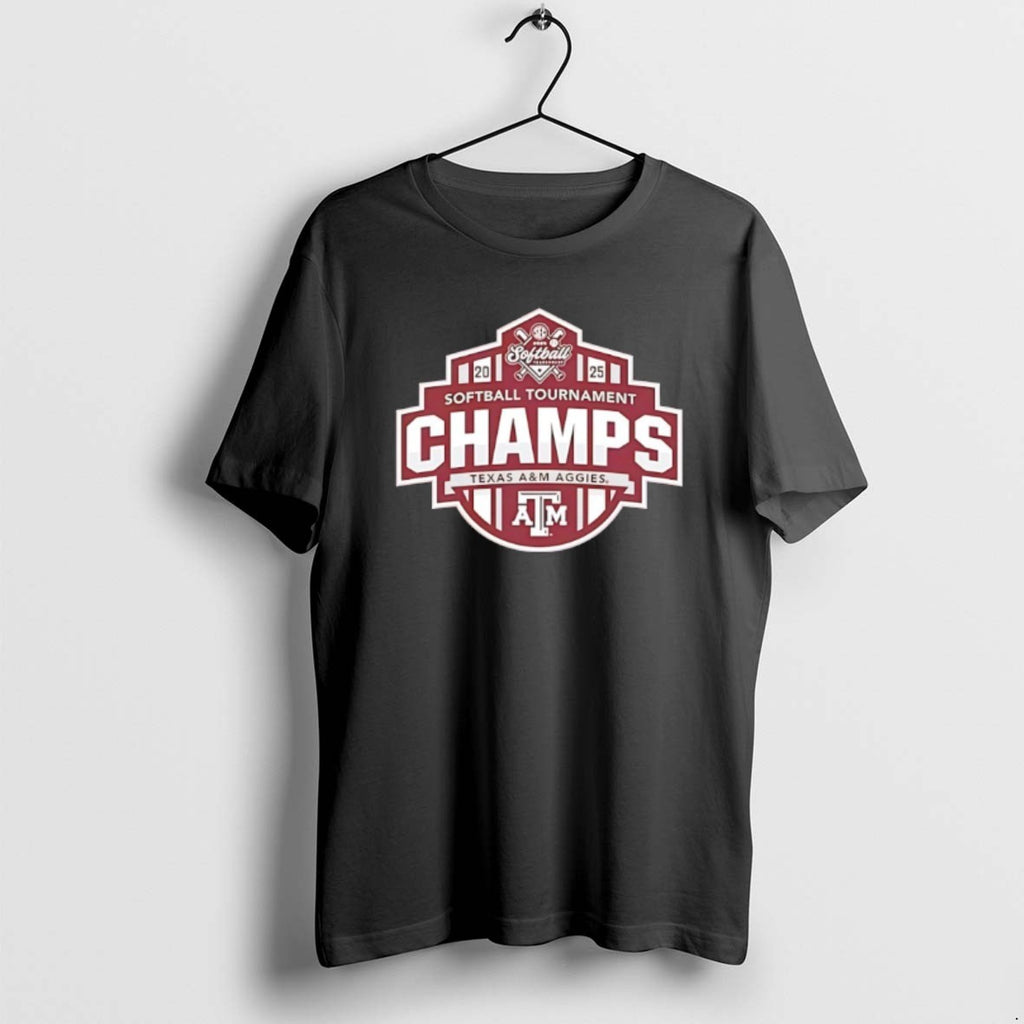 Official Texas Am Aggies 2025 Sec Softball Tournament Champions