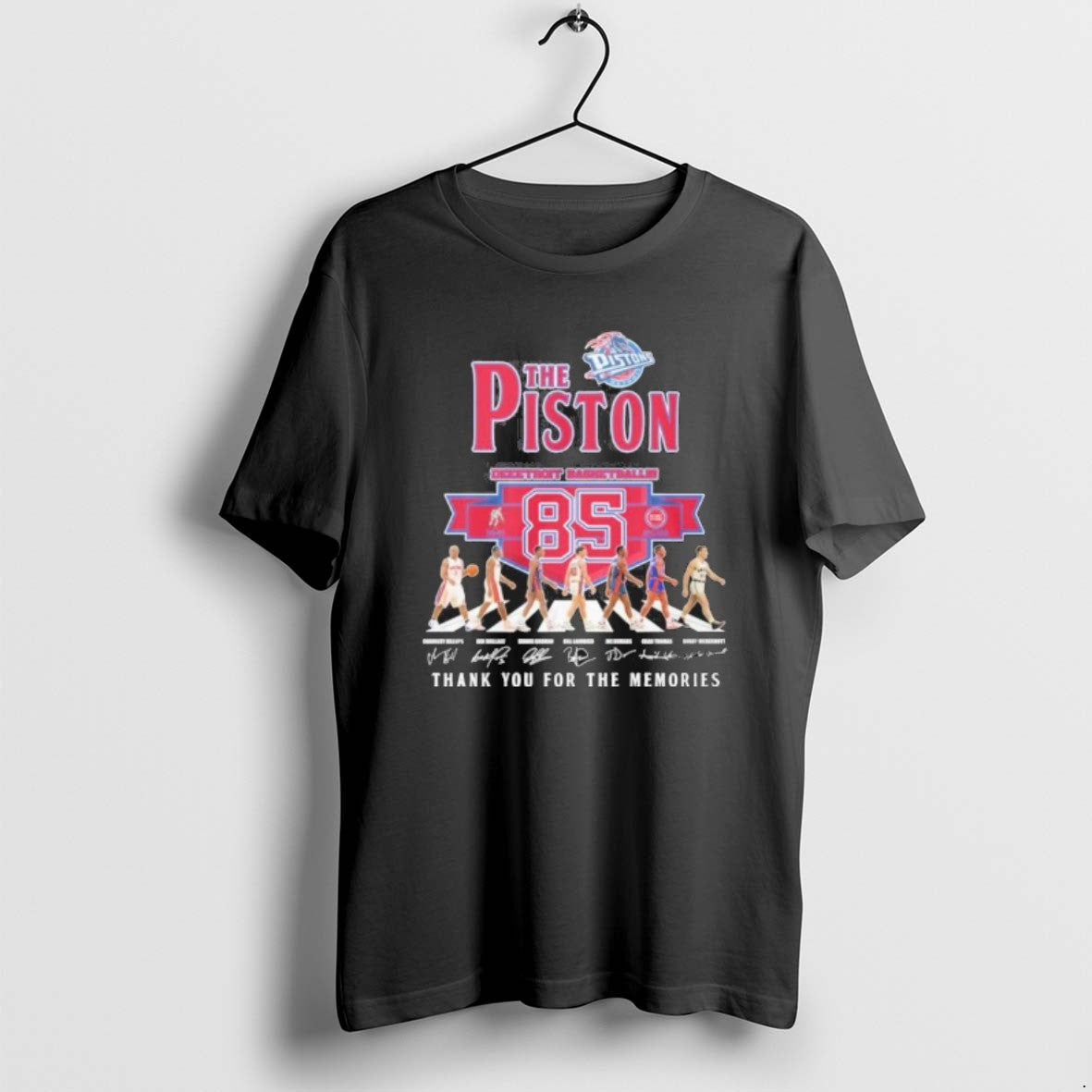 Official The Detroit Pistons Abbey Road 85th Anniversary