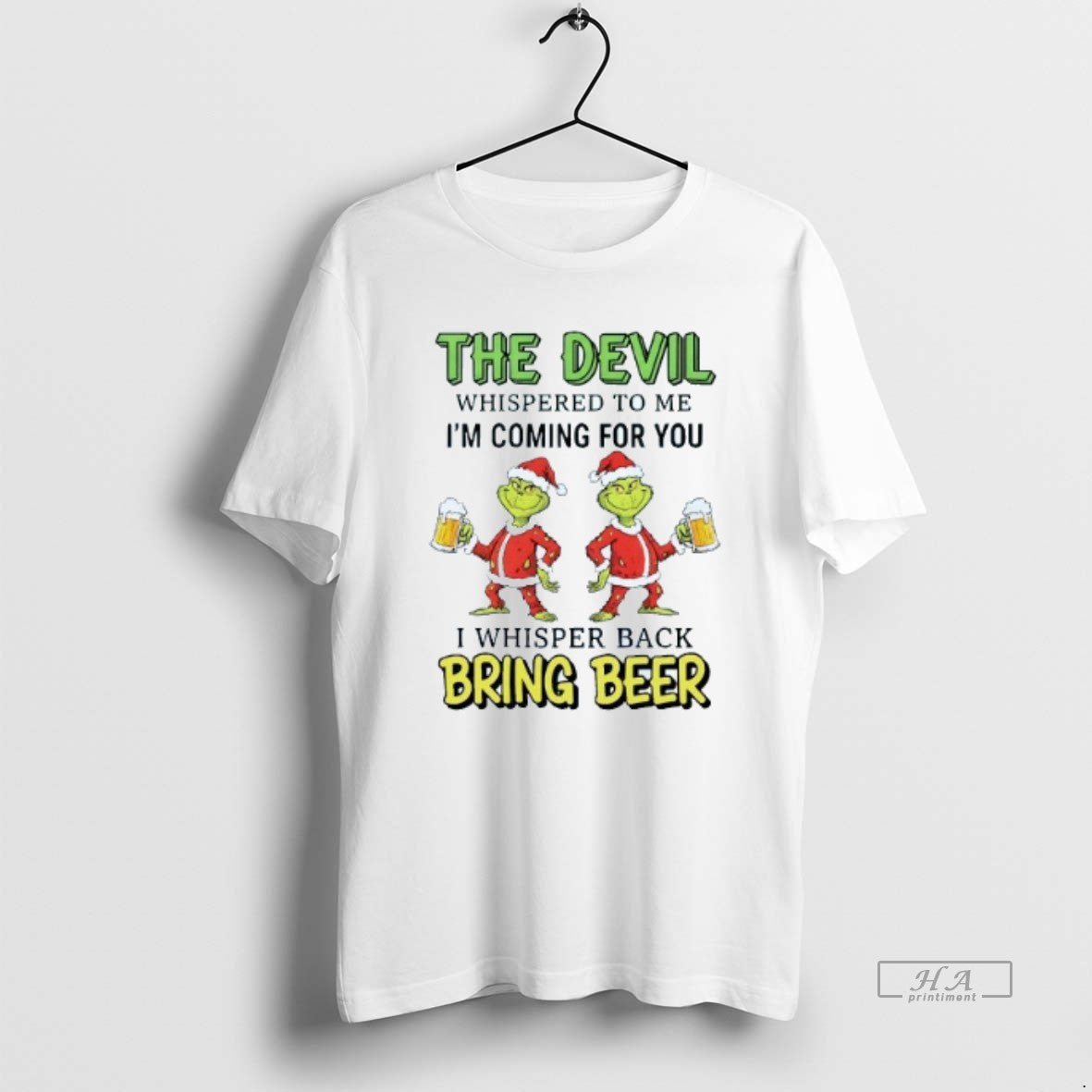 Official The Devil Whispered To Me Im Coming For You I Whisper Back Bring Beer