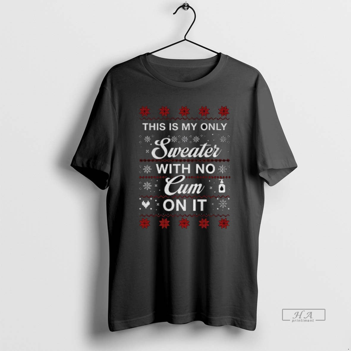 Official This Is My Only With No Cum On It Christmas