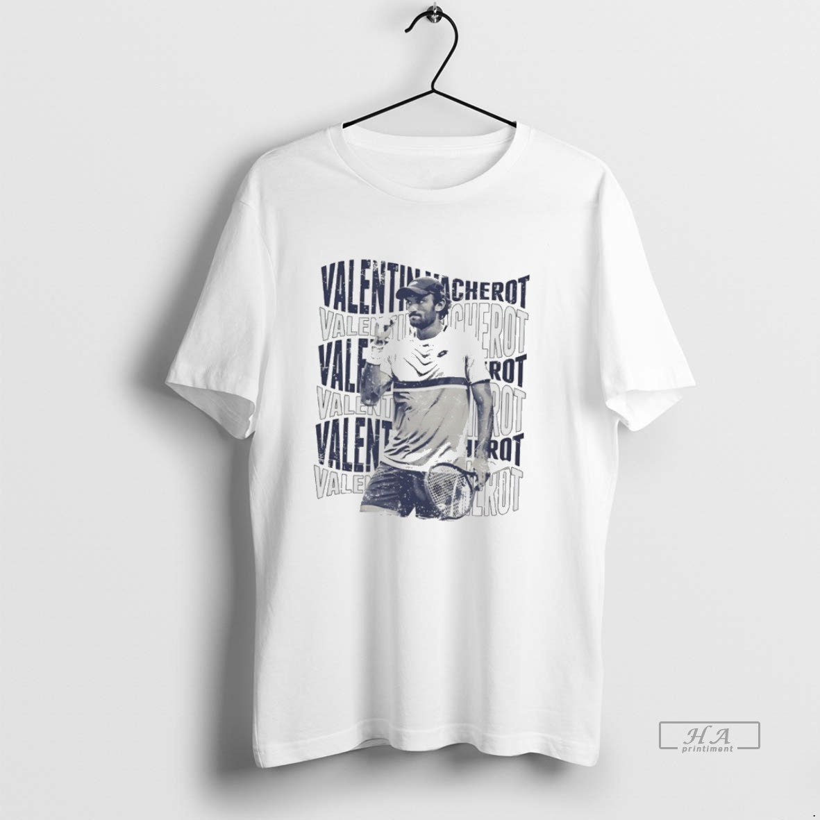 Official Valentin Vacherot Monaco Tennis Player Psychedelic Name
