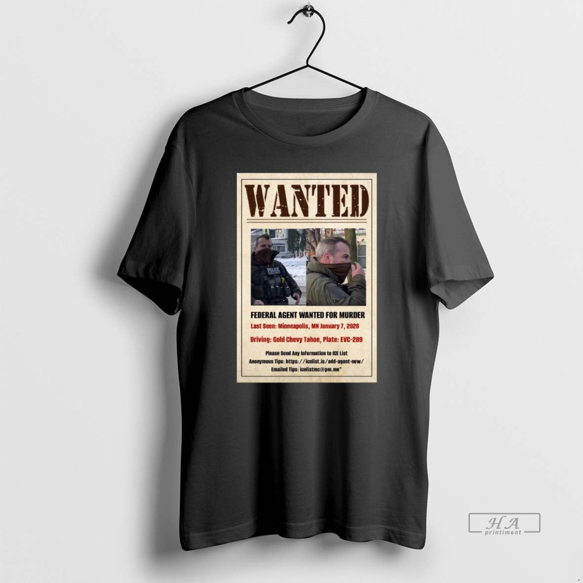 Official Wanted Federal Agent Wanted For Murder Last Seen Minneapolis Mn Jan 7 2026