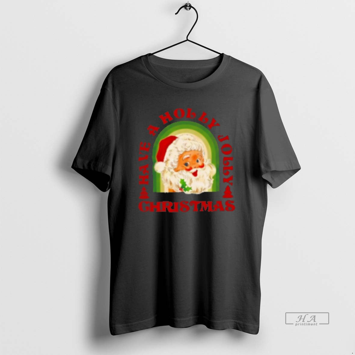 Official Holly Jolly Christmas Santa Claus Classic Womens