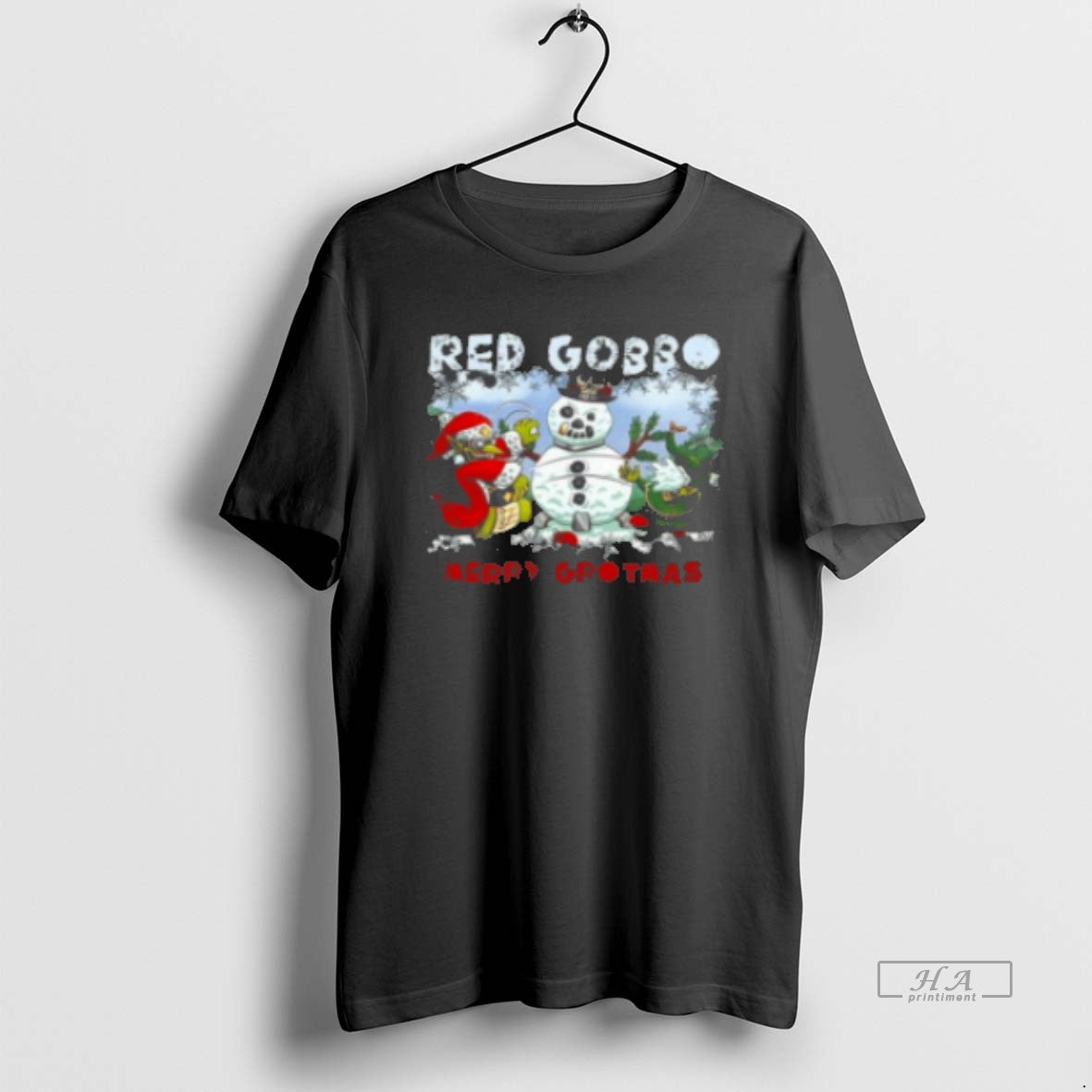 Official Warhammer Red Gobbo Merry Grotmas Christmas Classic Womens