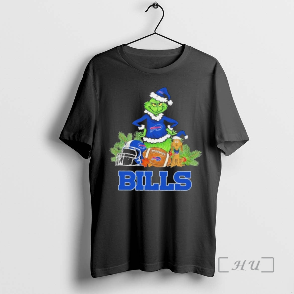 Officials 2025 Santa Grinch X Dog Ball Merry Christmas Bills Logo Premium T Shirts Sweater