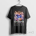 Officials 2026 Afc Champions Coach Mike Vrabel And All Players Signatures Premium T Shirts Sweater