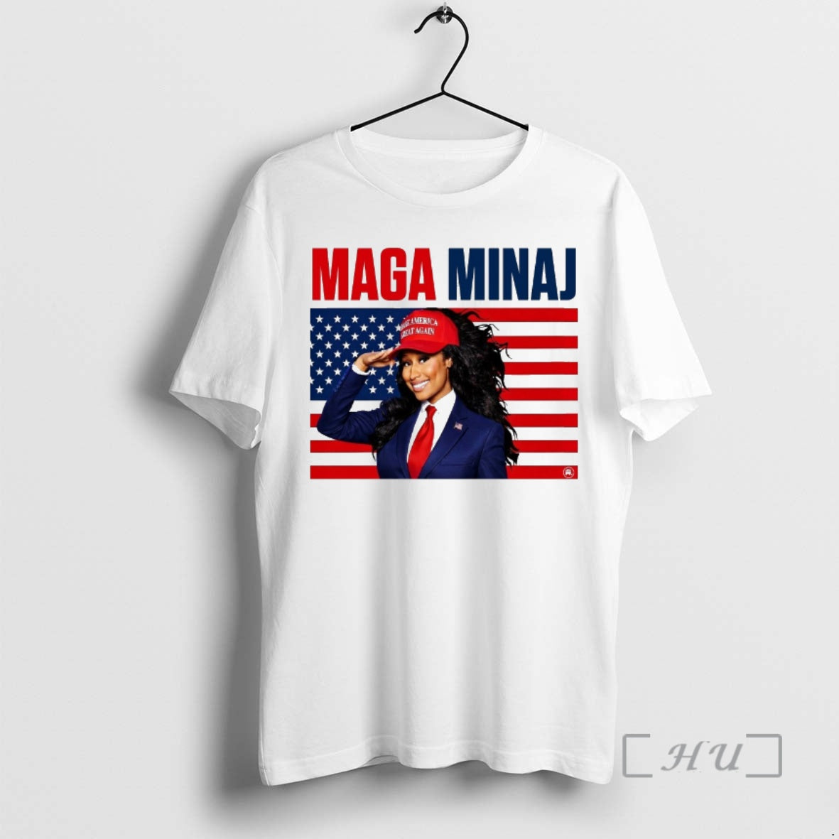 Officials 2026 Nicki Minaj Maga Make America Great Again Usa Flag Premium T Shirts Sweater
