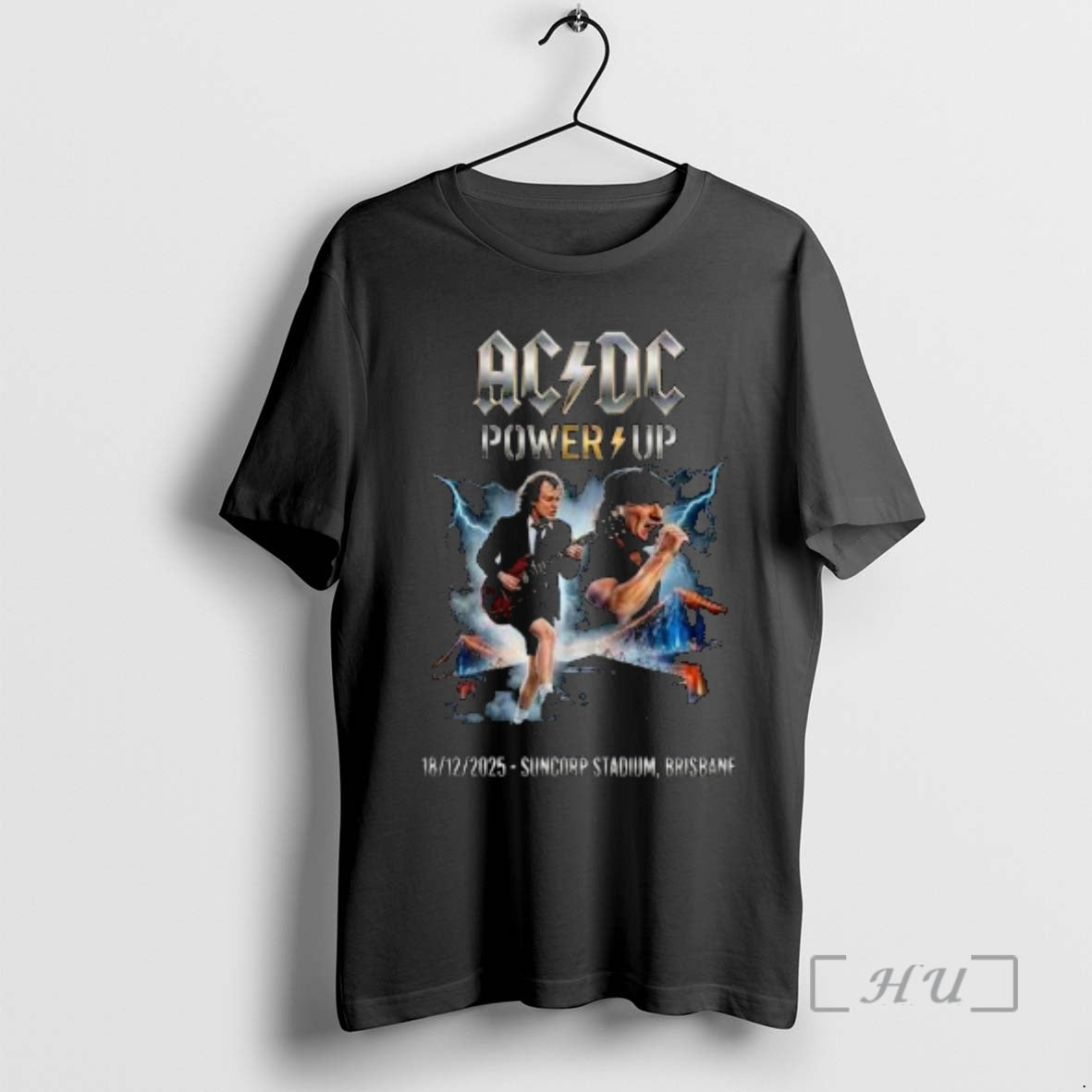 Officials Acdc Pwr Up Tour Brisbane Australia Merch At Suncorp Stadium December 18 2025 Circle