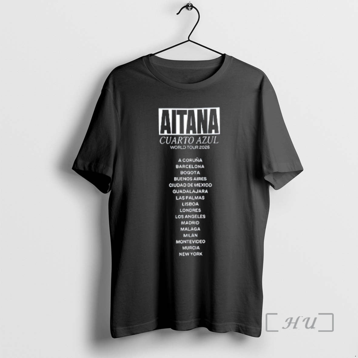 Officials Aitana Cuarto Azul World Tour 2026 Celebrate Two Side A1 Premium T Shirts Sweater