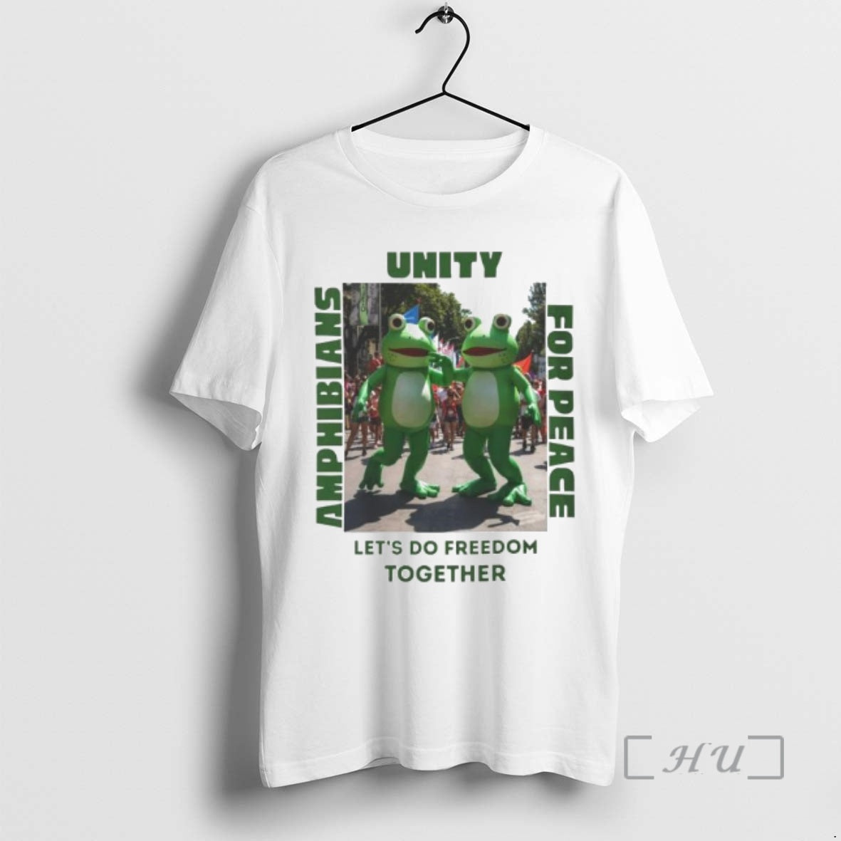 Officials Amphibians Unity Frog Peace Lets Do Freedom Together Ornaments