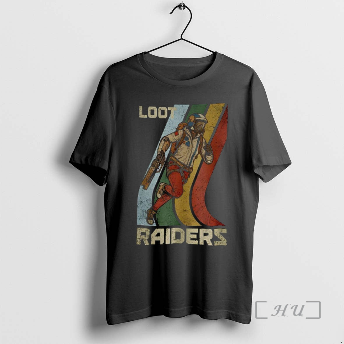 Officials Arc Raiders Featuring Distressed Loot Raiders Graphic