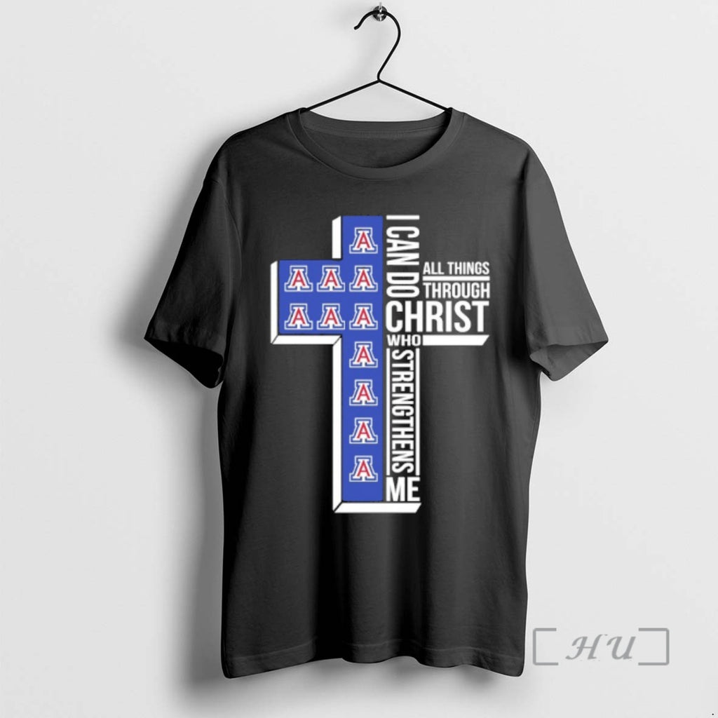 Officials Arizona Wildcats Cross I Can Do All Things Through Christ Who Strengthen Me Premium