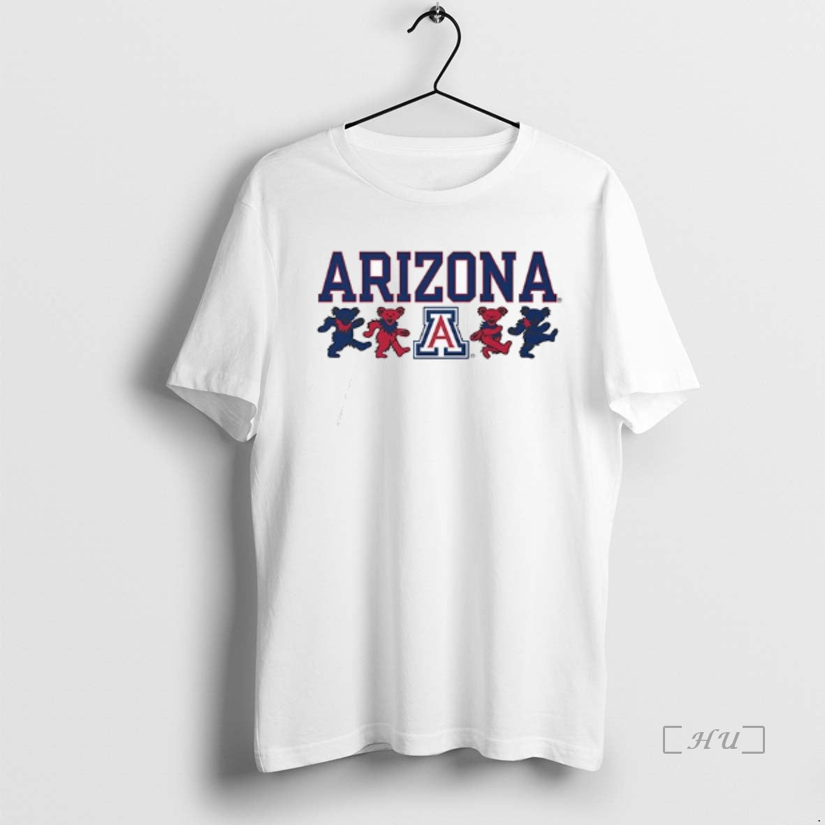 Officials Arizona Wildcats X Grateful Dead Logo Mascot Double Sided Graphic Premium T Shirts Sweater