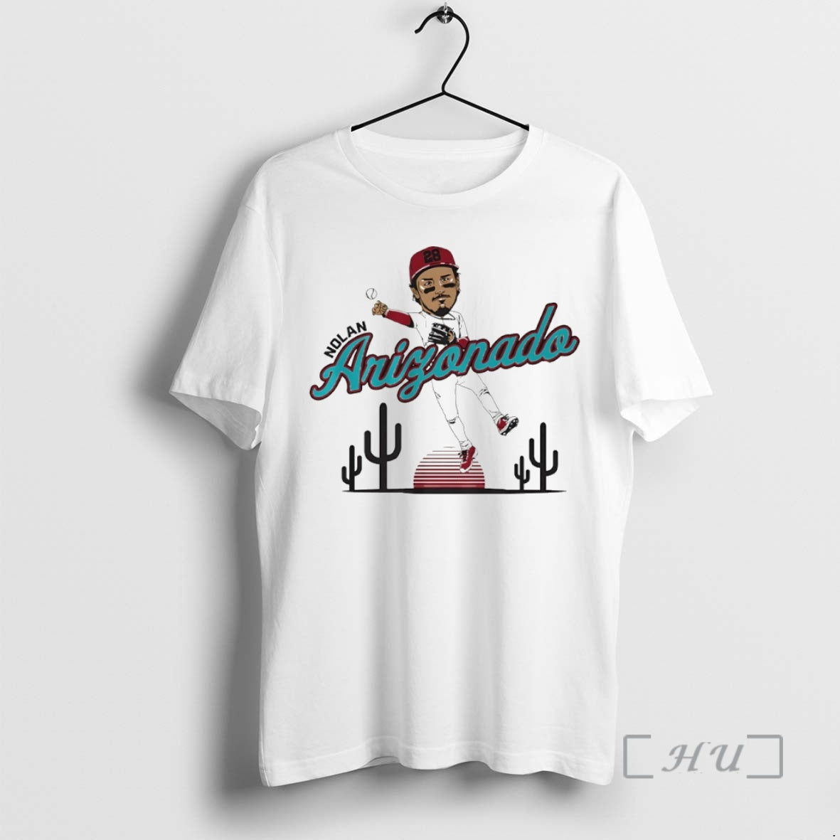 Officials Arizonado Nolan Arenado Arizona Diamondbacks Caricature Circle