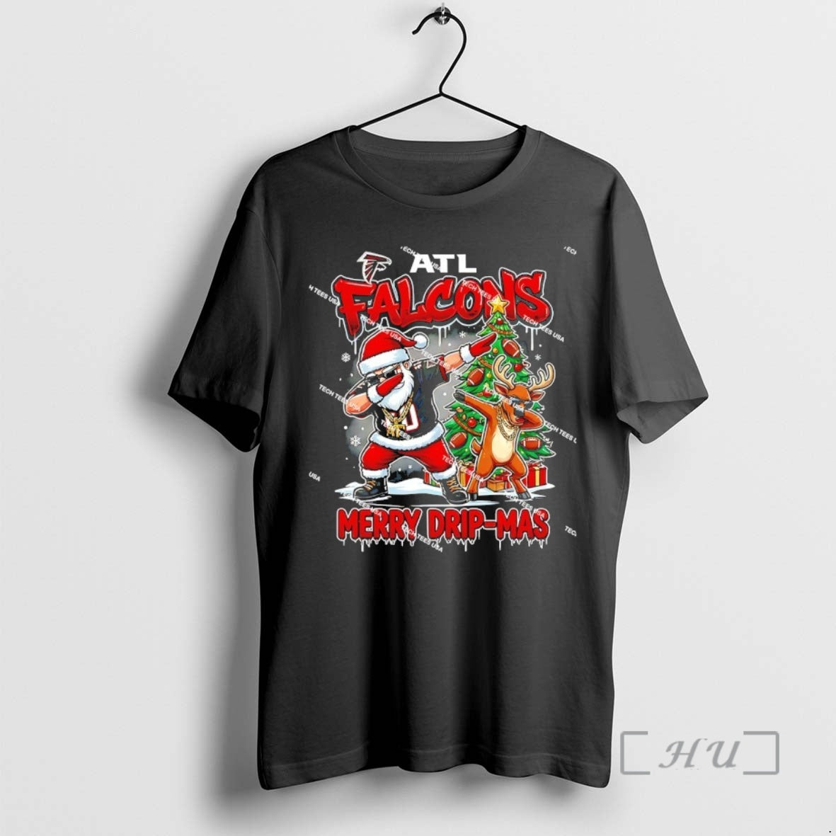 Officials Atlanta Falcons Football Merry Drip Mas Christmas Holiday