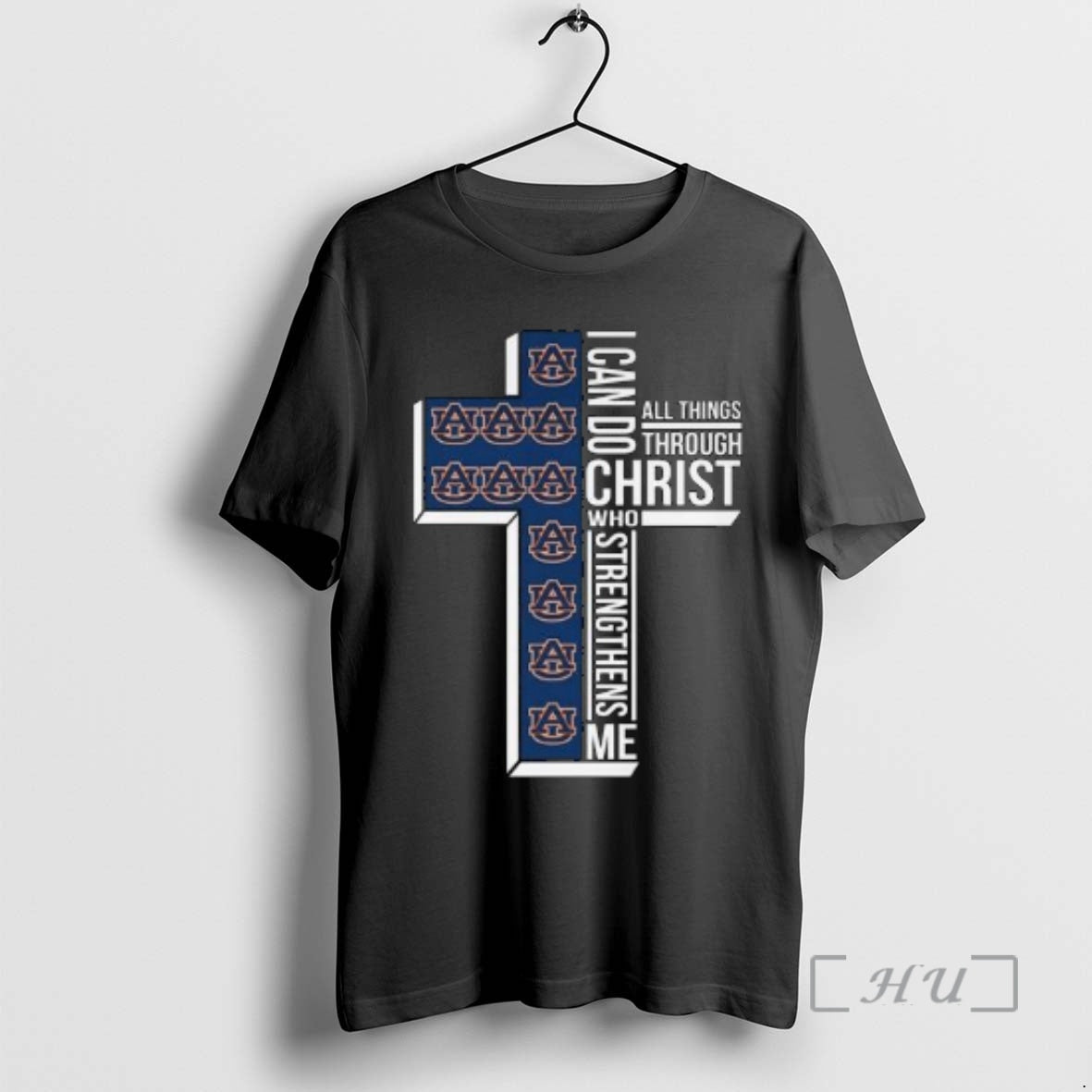 Officials Auburn Tigers I Can Do All Things Through Christ Who Strengthens Me Cross Circle
