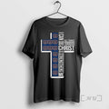 Officials Auburn Tigers I Can Do All Things Through Christ Who Strengthens Me Cross Premium