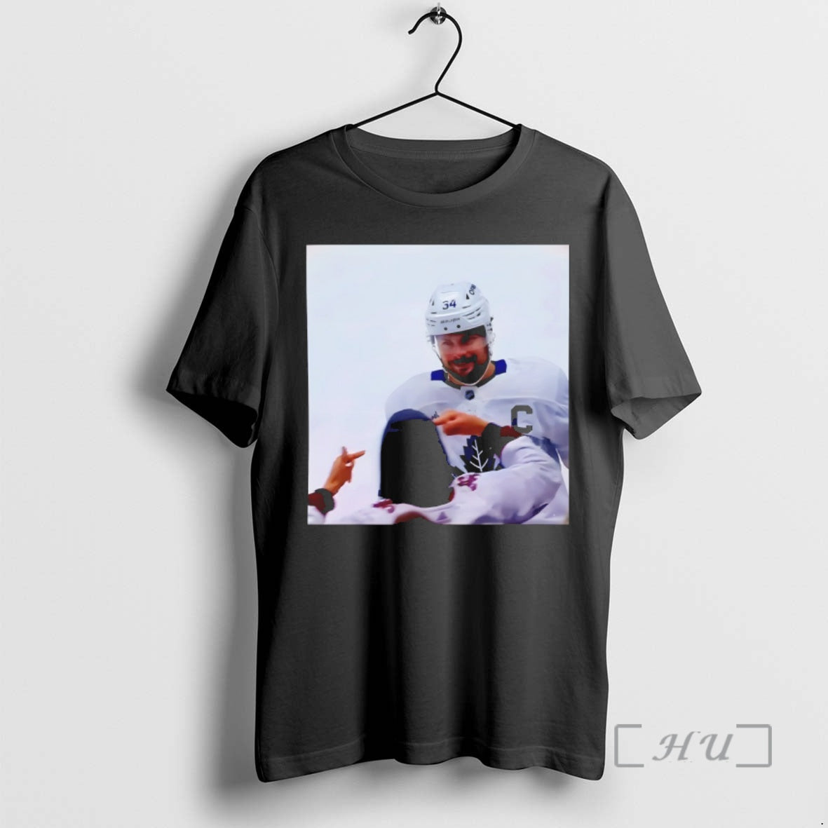 Officials Auston Matthews Toronto Maple Leafs Hockey Smirks At The Avs Fans Premium T Shirts
