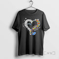 Officials Autism Heart Accept Understand Love Ball Logo