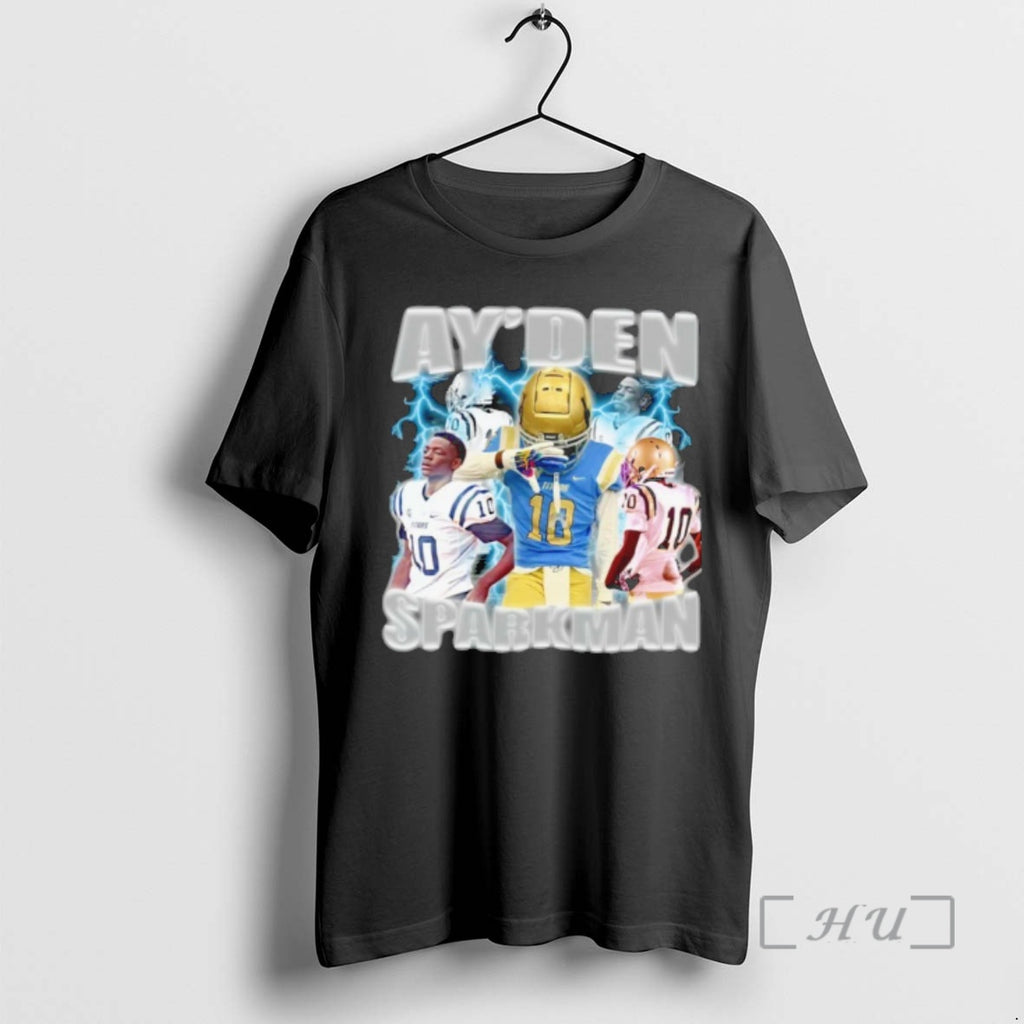 Officials Ayden Sparkman Football Lightning Graphic