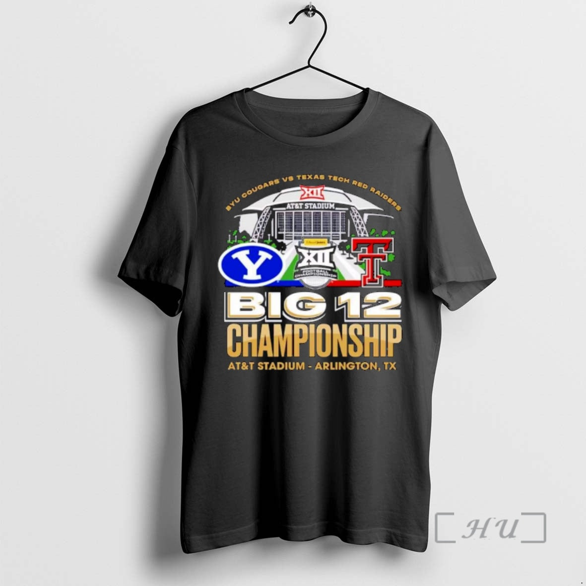 Officials Byu Cougars Vs Texas Tech Red Raiders 2025 Big 12 Football Championship Stadium Ornaments
