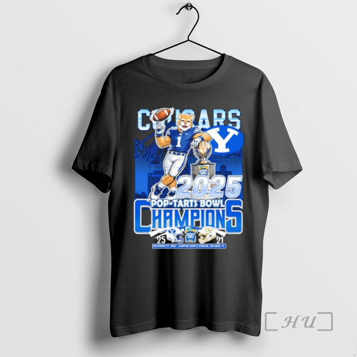 Officials Byu Cougars Beat Georgia Tech Yellow Jackets Football Champions At Pop Tarts Bowl 2025