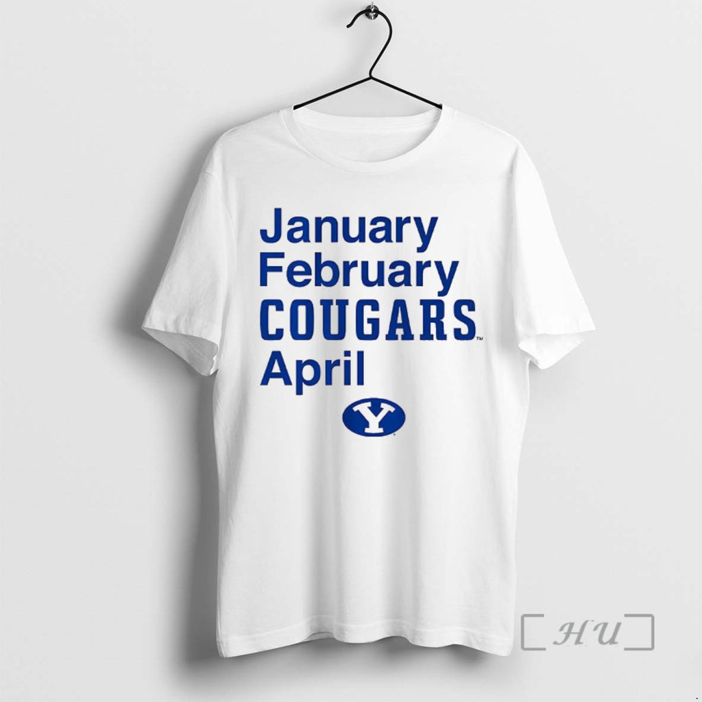 Officials Byu Cougars Football January February Cougars April Logo