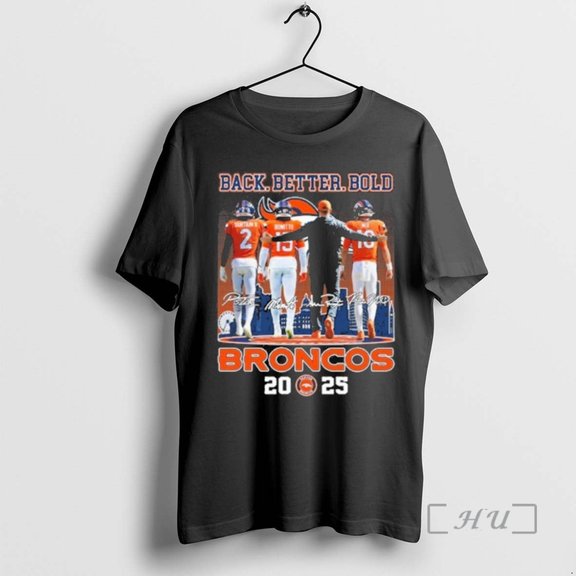 Officials Back Better Bold Player Signature Broncos 2025