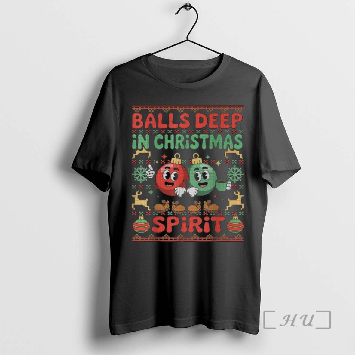 Officials Balls Deep In The Christmas Spirit Xmas Ugly