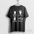 Officials Baltimore Ravens Nothing Beats Rock Beats Scissors Paper Beats Rock Scissors Beats Paper Premium