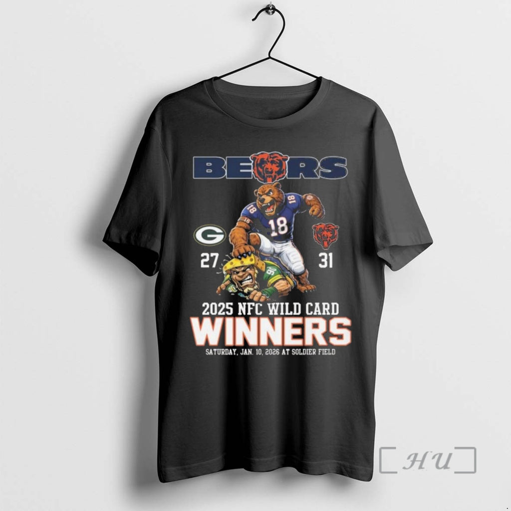 Officials Bears Beat Packers 2025 Nfc Wild Card Winners Jan 10 2026 At Soldier Field