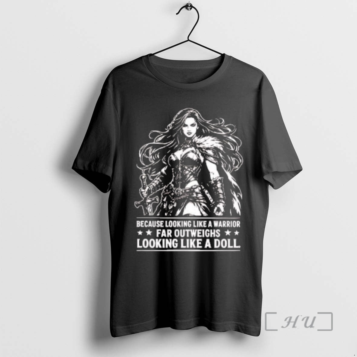Officials Because Looking Like A Warrior Far Outweighs Looking Like A Doll Premium T Shirts