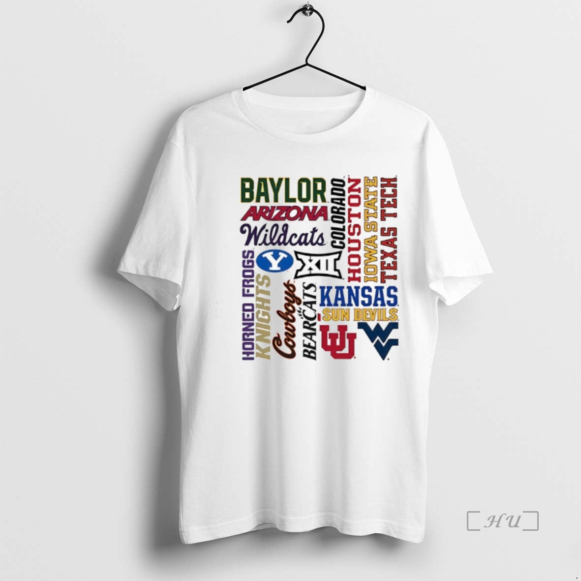 Officials Big 12 Team Wordmarks Logo