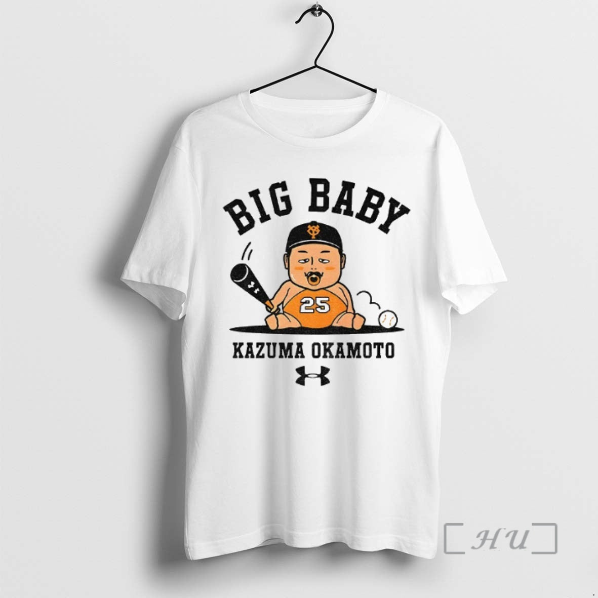 Officials Big Baby Kazuma Okamoto 25 Toronto Blue Jays Baseball Caricature Premium T Shirts Sweater