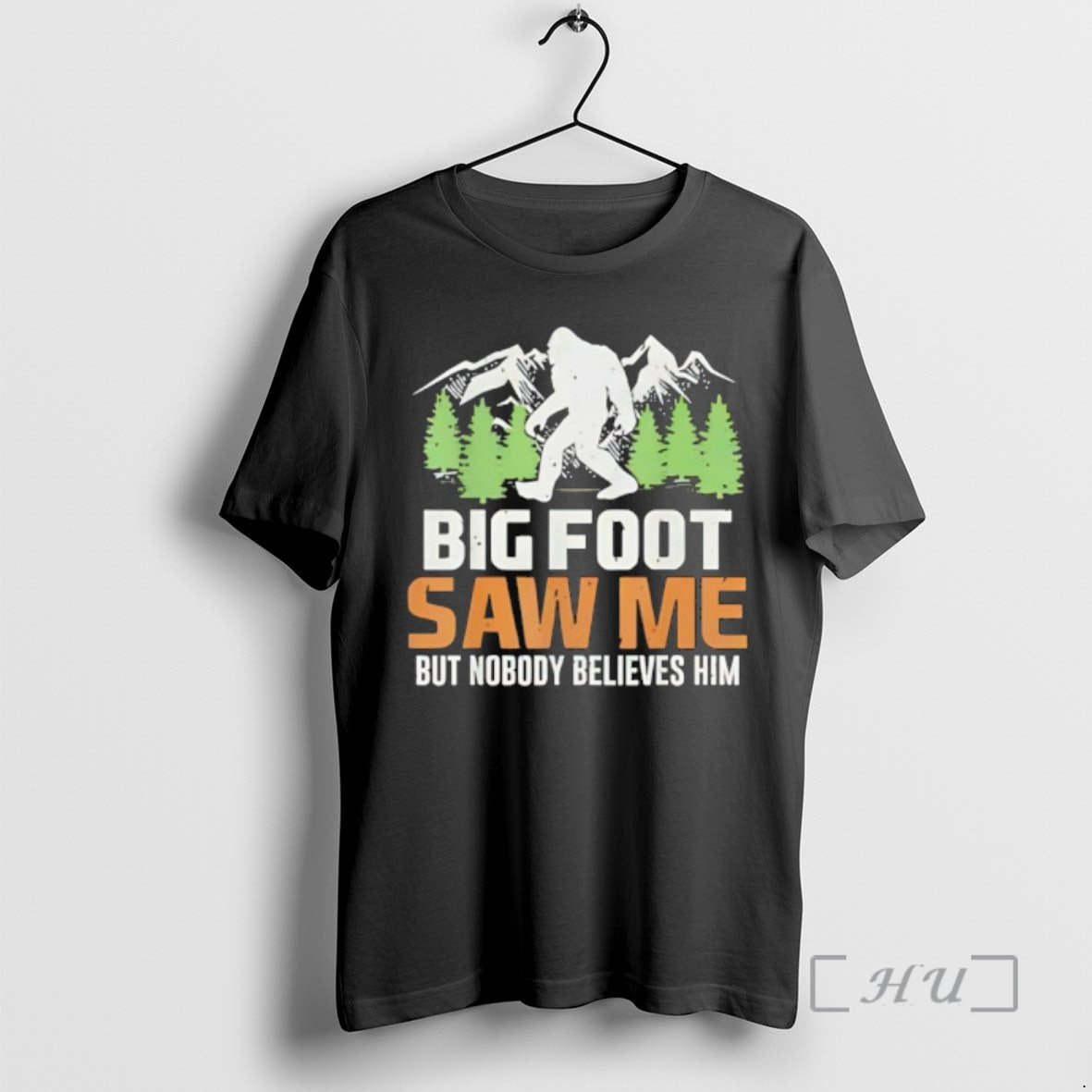 Officials Big Foot Saw Me But Nobody Believes Him Vintage