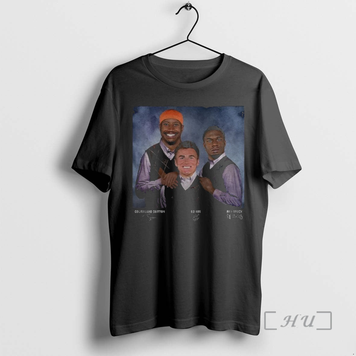 Officials Bo Nix Rj Harvey Courtland Sutton Football Denver Step Bros Premium T Shirts Sweater