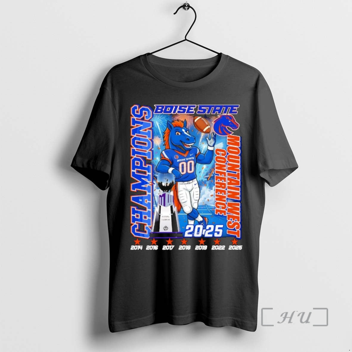 Officials Boise State Broncos 2025 Mountain West Conference Champions